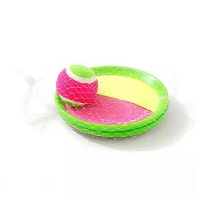 China Durable Outdoor Sports For Set Competitive Sticky Sand Game Kids Fun Ball Hook Sports Toy for sale