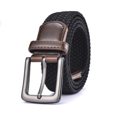 China Young adult women's imported rubber silk woven elastic pants men's belt for sale