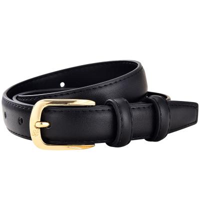 China Korean Student Leather Pants Belts Fashion Belt Two Layer Cowhide Women New Soft Buckle Wholesale Needle Good for sale