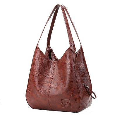 China Luxury Retro Vintage Style Women Handbags Women Shoulder Bags Top-handle Female Bags Handbag Designers Fashion Brand Handbags for sale