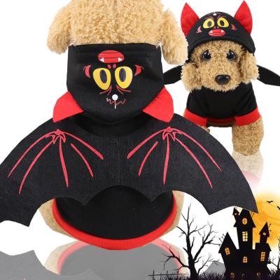 China New Viable Design Halloween Cosplay Cloth Bat Wing Design Hoodies Dog Halloween Costume For Dogs for sale