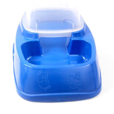 China Eco-Friendly Sustainable Plastic Pet Feeder Universal Wholesales Dog Cat Feeder And Bowl for sale