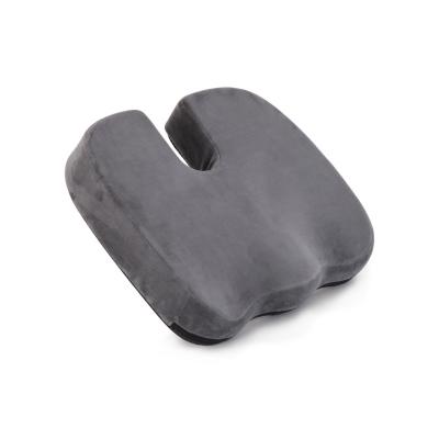 China Premium Memory Quality Tailbone Pain Relief Cushion Coccyx Office Chair Cushion for sale