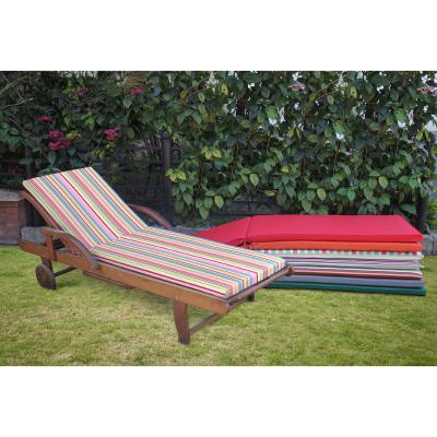 China High Massage Color Fastness Multi Striped Sun Couch All Weather Waterproof Cushion for sale