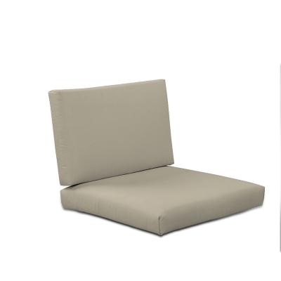 China Outdoor Furniture Anti-Decubitus Living All Weather Deep Seating Cushion Patio Chair Seat And Back Cushion Set for sale