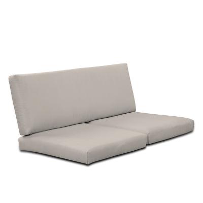 China Outdoor Polyester 2 Seaters Anti-Decubitus Replacement Chair Cushions 24 x 24 Deep Seating Cushion Loveseat Cushions for sale