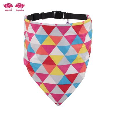 China Factory Direct Sale Viable Cat Puppy Bandanna Bibs Triangle Dog Head Scarves Accessories for sale