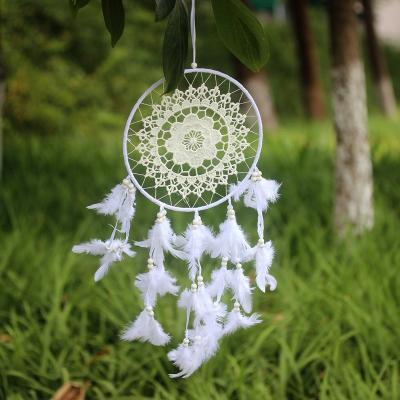 China Hot Selling Europe 20cm Bali Big Creative Handmade Dream Catcher Feather Birthday Gift Dream Catcher for sale