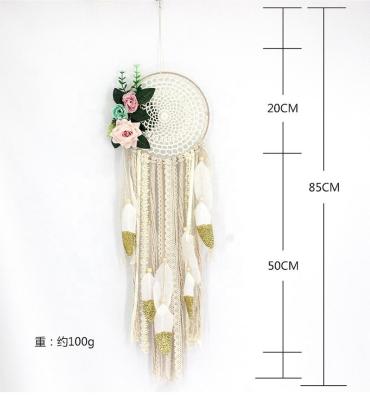 China Europe Factory Outlets 20cm Exquisite Workmanship White Dream Catcher for sale