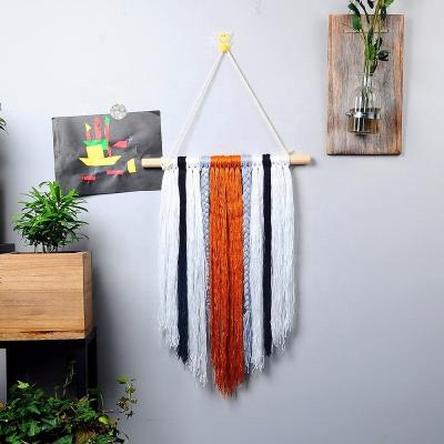 China Handmade Macrame Wall Hanging From Europe Boho Large Art Tapestry Wall Decor for sale