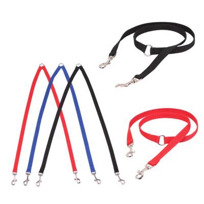 China Customized Dog Walking Leash Double Head Hook Can Lead Two Dogs Leash for sale