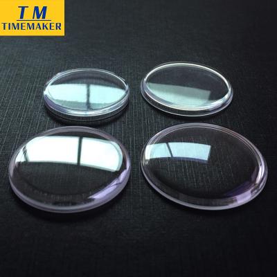 China Watch Parts Jar Shape Dome Glass Crystal Factory Production Wholesale Watch Glass and Backed Custom Made for sale