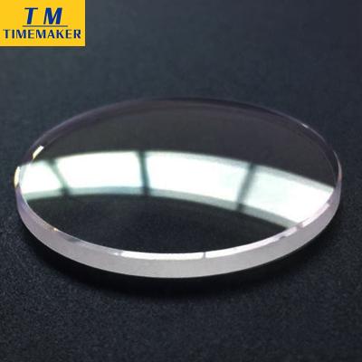 China High Hardness Double Dome 2.0mm Sapphire Glass Diameter 16~42mm Thick Thick Watch Replacement Parts OEM Design Custom for sale