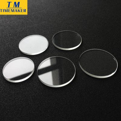 China Hot Selling Flat Smooth 2.5 Mm 35 - 45mm Ore Glass For Watch Accessories Parts And Lens Watch Glass for sale