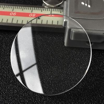 China Clear Single Dome 20~29.5mm Diameter 1.2mm Thick Mineral Glass Watch Glass Parts for sale