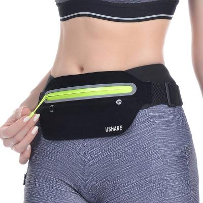 China In Stock Wholesale Customize Polyester Fashion Waist Belt Mini Bag For Running Jogging for sale