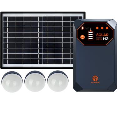 China Home Pay As You Go 20W 56Wh Outdoor Paygo Single System Solar Home Lighting System for sale