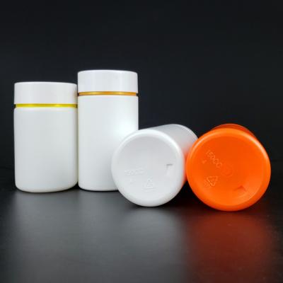 China Eco-friendly Recyclable Custom Pharmaceutical HDPE Capsule Pill Bottle Rhino Pills Container / Logo Package Capsule Bottle PET for sale