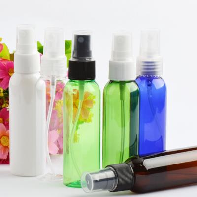 China Eco-friendly Recyclable Plastic Spray Bottle Perfume 30ml 50ml 60ml 80ml 100ml 120ml 150ml Pet Spray Bottle for sale