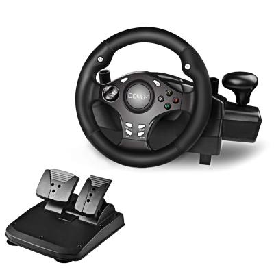 China Hot Selling VIBRATION MOTOR Game Racing Steering Wheel 270 Degree With Pedal And Gear For PS4/PS3/XBOX ONE Android Switch PC Racing Wheel for sale