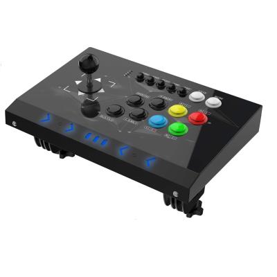 China ERGONOMIC Game Arcade Fight Stick Street Fighter Joystick for PC Classic/NEOGEO Mini/PS/Nintendo Switch NS/PS3/Android/Raspberry pi for sale