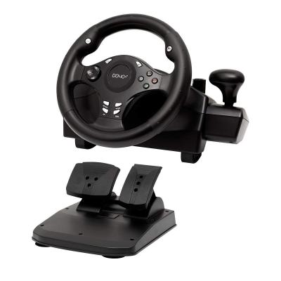 China Hot Selling VIBRATION MOTOR Game Racing Steering Wheel 270 Degree With Pedal And Gear For PS4/PS3/XBOX ONE Android Switch PC Racing Wheel for sale