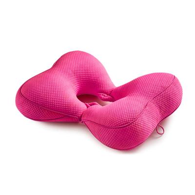 China Anti-static Office Butterfly Folding Buttocks Cushion Memory Cotton Stools for Men and Women Hollow Out Breathable Buttocks Cushion for sale