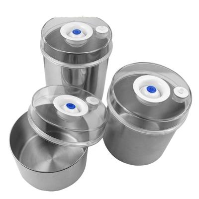 China Sustainable Trending Smart Products Kitchen Jar Vacuum Containers Take Out Food Containers for sale