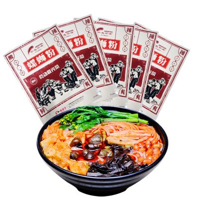 China Wholesale Gift Bagged Vegetable Vermicelli Noodles Guangxi Rice Noodles Luosifen Luosifen Snail Spicy Instant Meat Flavor Liuzhou Rice Low Fat Vegetable Vermicelli Noodles for sale