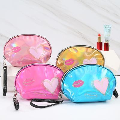 China Hot Selling Fashion Customized Cosmetic Bag Purse PVC Zipper Bag Cosmetic Makeup Bag Organizer for sale