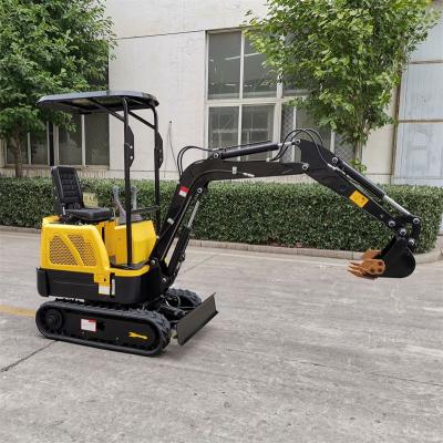 China 1150kg Digger New Chinese Mini Small Micro Hydraulic Excavator Home Mini+excavator for sale