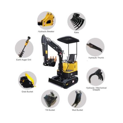 China NEW small china home digger factory direct sale Mini Excavator for sale