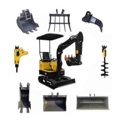 China 1150kg Digger New Chinese Mini Small Micro Hydraulic Excavator Home Mini+excavator for sale