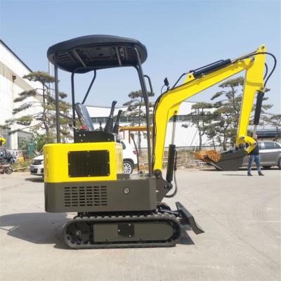 China Home Cheap Mini Excavator 1150kg Mini Digger 1ton 2ton Crawler Excavators Small Bagger for sale