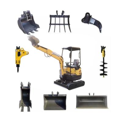 China Small Home Household Digger 1.6 Ton Hydraulic Mini Excavator Crawler for sale