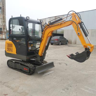 China Home Cheap 2000kg Mini Excavator 2 Ton Mini Hydraulic Hammer Digger Excavator for sale