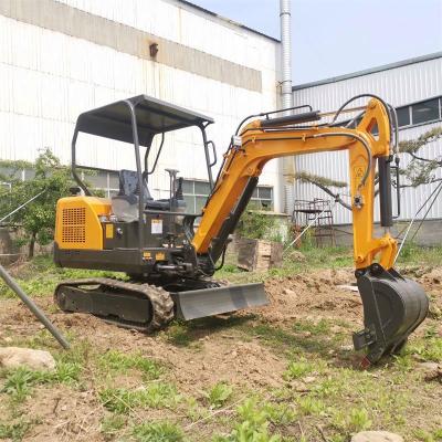 China 1.6 Ton Hydraulic Mini Excavator Manufacturer Mini Excavator Komatsu Digger Price for sale