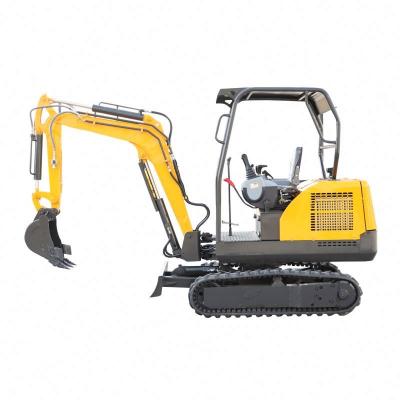 China 1.5 Ton Mini Excavators Home Hydraulic Crawler Efficient Mini Excavator 1 Ton Mini Excavator Price Accessories Free Shipping for sale