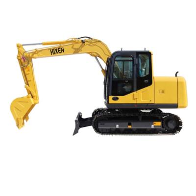 China Infrastructure Projects Tracked Mini Excavator 0.7T Excavator with EURO 5 V-Engine 7.0kw Min Excavator for sale