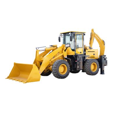 China Infrastructure Projects Heavy Machinery Exporter 5.4 Ton Backhoe Excavator Loader Wheel Backhoe Loader Wheeled Excavator for sale