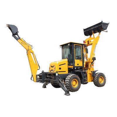 China Professional Infrastructure Projects China Factory Farm Tractors Construction Loader Excavator Equipments Backhoe Loader Wholesale for sale