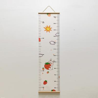 China Art Decor Giant Ruler Growth Chart Wall Hanging Height Mearuement Chart for Kids for sale