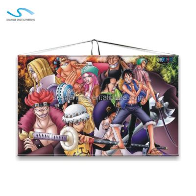 China Best Selling Japanese Anime Products Impressionist Wall Scroll for sale