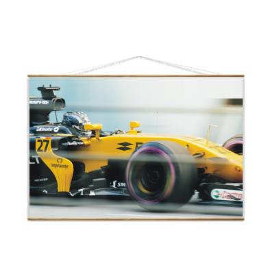 China Modern Wall Art Canvas Paintings Copy Promotion Art Wall Decor Race Car Poster Customized Printing Pictures for sale