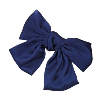 China Hair Band DALLIS Spring Trendy Women 2020 Fashion New Cloth Hair Claw Hair Accessories Chiffon Flower Print Bowknot Hair Clip for sale