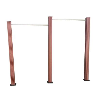 China Wholesale High Quality Steel Plastic Wooden Horizontal Bar Outdoor Steel Monkey Bar Equipment Exercise in Park/Gym/Plaza Fitness SM-016 for sale