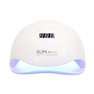 China Professional Salon & Sun 5Plus 110W LED Light Home Use UV Gel Nail Polish Lamp Manicure Tool Quick Dry Nail Curing Lamp For Gel Nail for sale