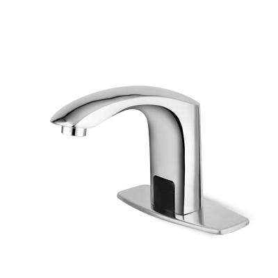 China Modern Automatic Sense Faucets Batroom Touchless Faucet Kitchen Sink Faucet Stainless Steel Basin Water Faucets for sale