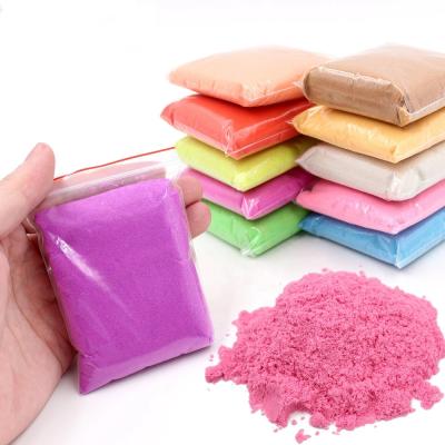 China Children's Toy Dynamic Clay Educational Colored Mud Toy Dynamic Clay Educational Colored Mud Space Soft Magic Sand Relay Kids Magic Sand Relay Supplies Play Sand Kids Antistress Toys for sale