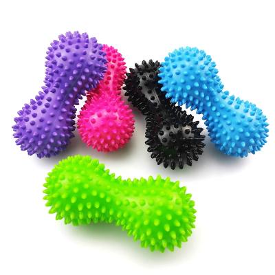 China High Elasticity Peanut Yoga Massage Ball High Quality Custom Spiked Massage Ball for sale